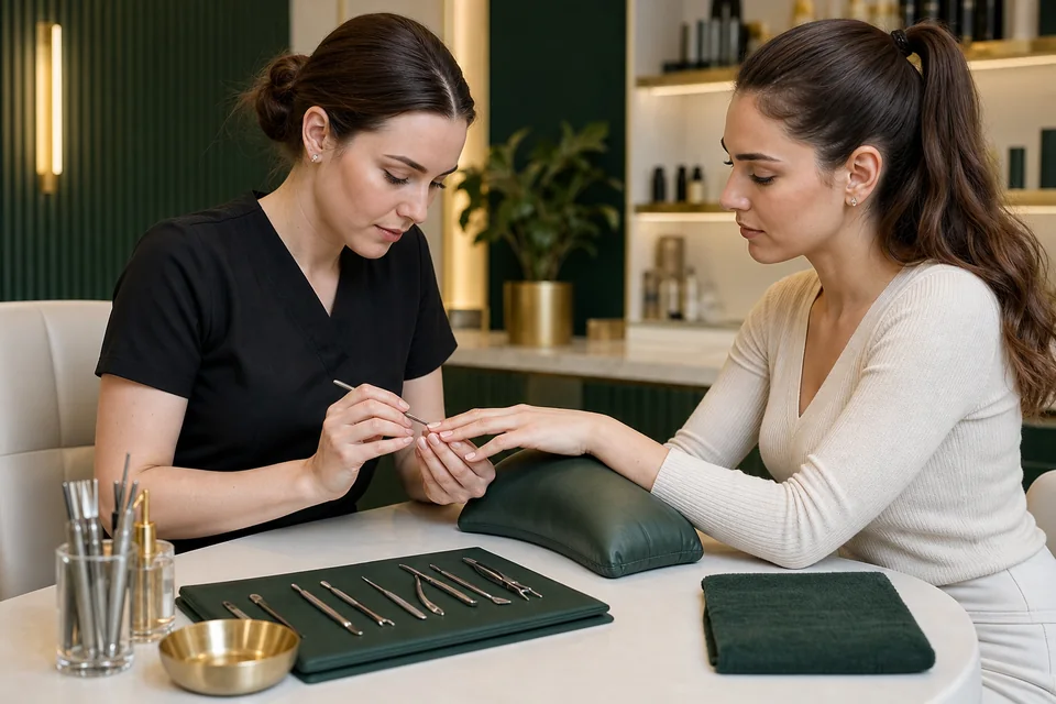 Учебная сцена программы «SMART MANICURE»